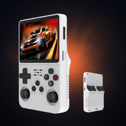 Crashbox Mini — Retro Handheld Console with 15,000+ Games, 3.5" HD Screen