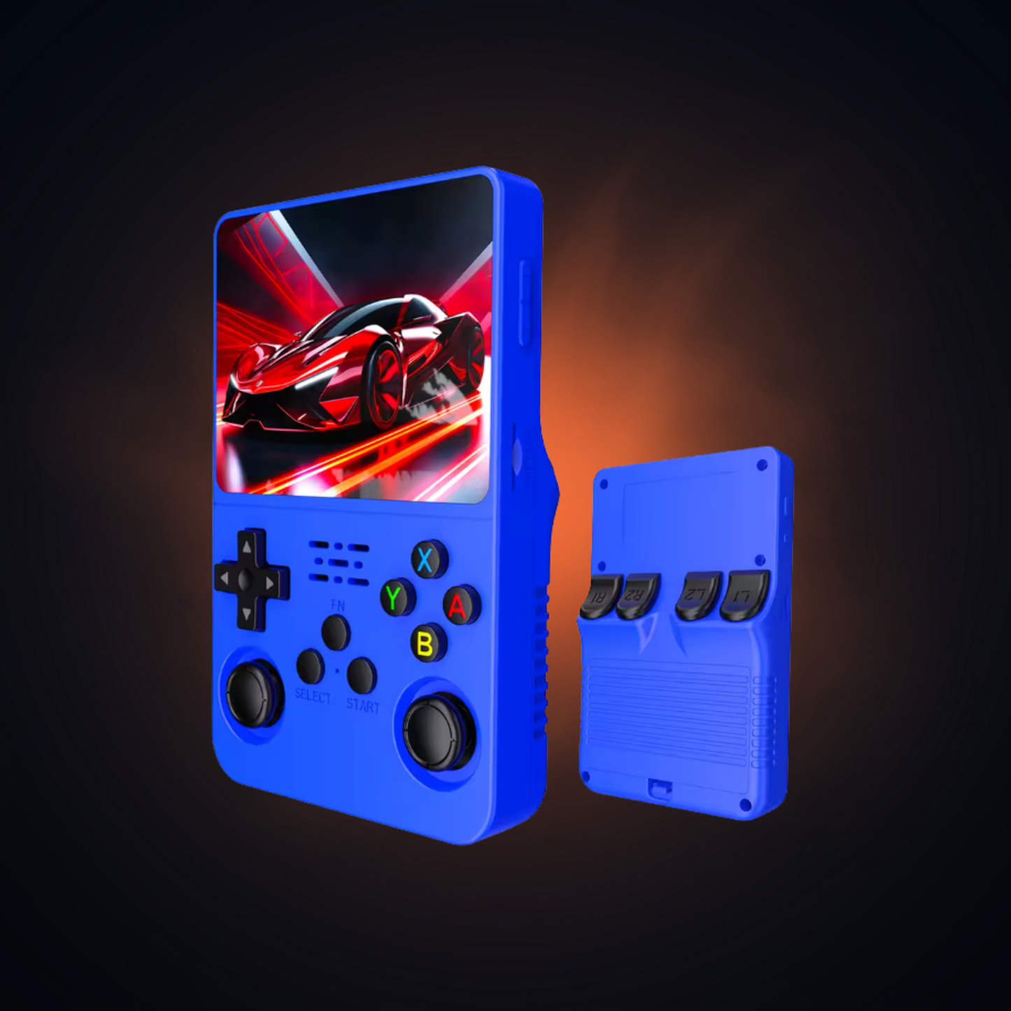 Crashbox Mini — Retro Handheld Console with 15,000+ Games, 3.5" HD Screen
