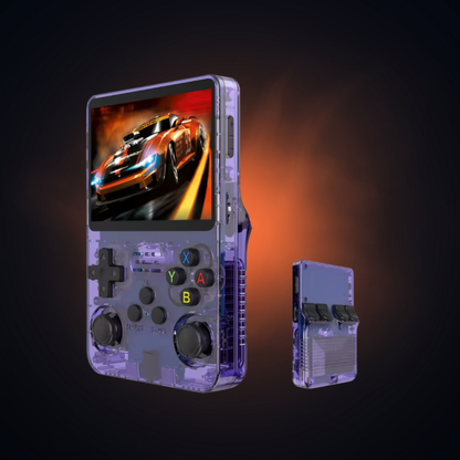 Crashbox Mini — Retro Handheld Console with 15,000+ Games, 3.5" HD Screen