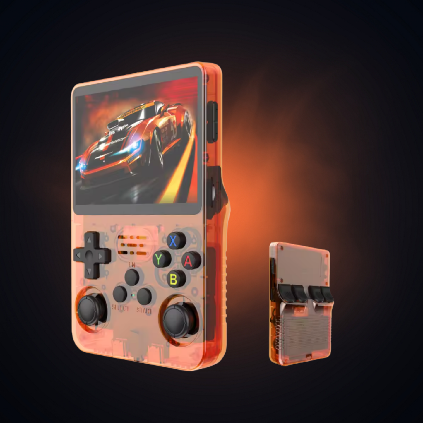 Crashbox Mini — Retro Handheld Console with 15,000+ Games, 3.5" HD Screen