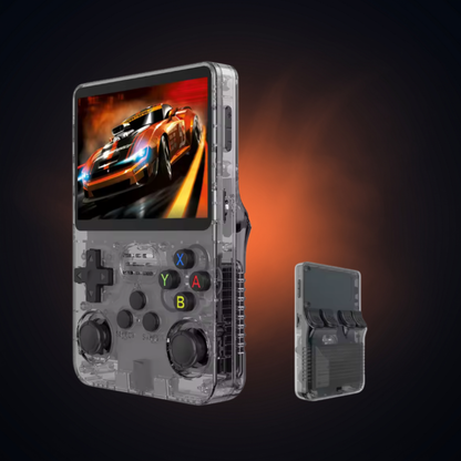 Crashbox Mini — Retro Handheld Console with 15,000+ Games, 3.5" HD Screen