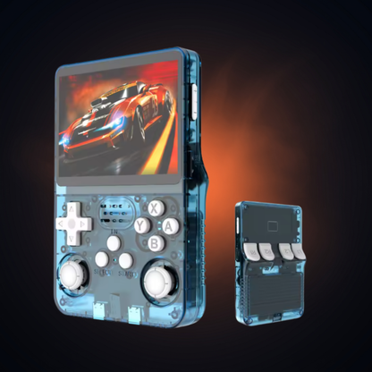 Crashbox Mini — Retro Handheld Console with 15,000+ Games, 3.5" HD Screen