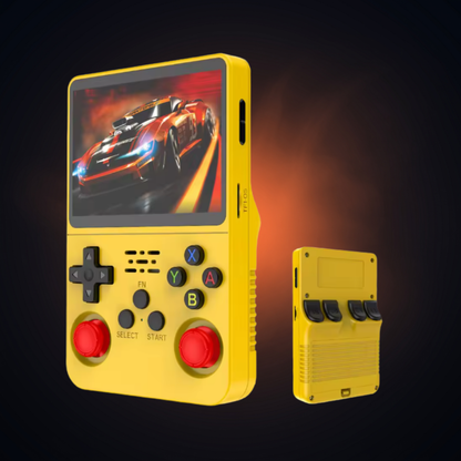 Crashbox Mini — Retro Handheld Console with 15,000+ Games, 3.5" HD Screen